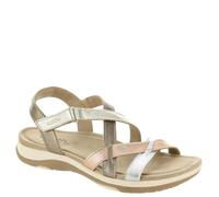 Earth Women's Sterling Sport Sandal, Silver 040, 3 UK