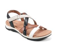 Earth Women's Sterling, White/Black Multi Leather 140, 11 Wide