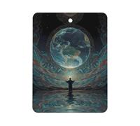 Earth World Car Air Fragrance Tablets Square | Hanging Interior Home Decor Freshener Aromatherapy Pads