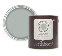 earthborn Claypaint, Breathable paint for Walls and Ceilings (Grassy, 2.5 Litre)