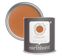 Earthborn Claypaint, Flower Pot 2.5L | Eco-Friendly, Natural, Breathable Paint, For Walls and Ceilings, Matt Finish, Emulsion Paint