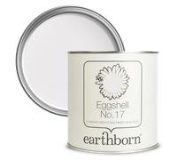 Earthborn Eggshell No. 17 Paint, Bugle 2.5L | Eco-Friendly, Low-VOC, Durable Paint, Silk Finish