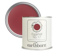 Earthborn Eggshell No. 17 Paint, Can-Can 750ml | Eco-Friendly, Low-VOC, Durable Paint, Silk Finish