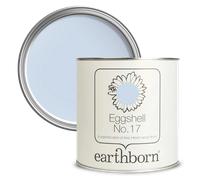 Earthborn Eggshell No. 17 Paint, Gingham 750ml | Eco-Friendly, Low-VOC, Durable Paint, Silk Finish