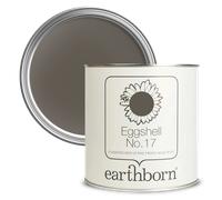 Earthborn Eggshell No. 17 Paint, Hidey-Hole 2.5L | Eco-Friendly, Low-VOC, Durable Paint, Silk Finish