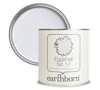 Earthborn Eggshell No. 17 Paint, Lily Lily Rose 2.5L | Eco-Friendly, Low-VOC, Durable Paint, Silk Finish