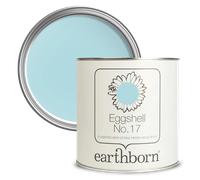 Earthborn Eggshell No. 17 Paint, Milk Jug 2.5L | Eco-Friendly, Low-VOC, Durable Paint, Silk Finish