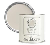 Earthborn Eggshell No. 17 Paint, Paw Print 2.5L | Eco-Friendly, Low-VOC, Durable Paint, Silk Finish
