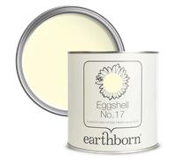 Earthborn Eggshell No. 17 Paint, Posset 750ml | Eco-Friendly, Low-VOC, Durable Paint, Silk Finish
