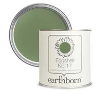 Earthborn Eggshell No. 17 Paint, Secret Room 750ml | Eco-Friendly, Low-VOC, Durable Paint, Silk Finish