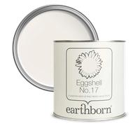 Earthborn Eggshell No. 17 Paint, St John 2.5L | Eco-Friendly, Low-VOC, Durable Paint, Silk Finish