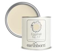 Earthborn Eggshell No. 17 Paint, Straw 750ml | Eco-Friendly, Low-VOC, Durable Paint, Silk Finish