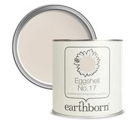 Earthborn Eggshell No. 17 Paint, Toms Bakery 2.5L | Eco-Friendly, Low-VOC, Durable Paint, Silk Finish