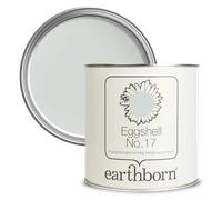 Earthborn Eggshell No. 17 Paint, Tuffet 750ml | Eco-Friendly, Low-VOC, Durable Paint, Silk Finish