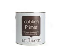 Earthborn Isolating Primer, Water Based Wall And Ceiling Stain Sealant And Primer, Matt, 2.5L