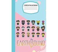 EarthBound Notebook Game: EarthBound Journal Book | EarthBound Composition Notebook | Diary | Perfect Gifts For Any Occasion in Work Office, Home, School | 6 x 9 inches | 110 Page