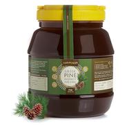 Earthbreath Pine Raw Greek Honey, 3kg - Pure, Raw, Natural, Unfiltered, and Unpasteurized Honeydew Honey, High Mineral Content, Low Sugar, Perfect for Tea, Toast & Yogurt