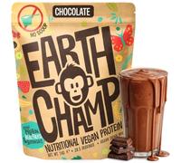 EarthChamp Vegan Protein Powder Chocolate 1kg Plant Based (No Scoop)