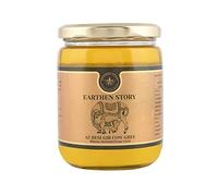 Earthen Story A2 Cow Desi Ghee 500 ml | A2 cow ghee bilona method from curd | 100% Pure, Natural & Healthy | A2 ghee from Gir Cow in Glass Jar | Lab Tested