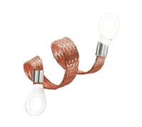 Earthing jumper 10-100 bridge ground wires 2.5/4/6mm2 for distribution copper clad aluminum span cables(200mm,10PCS_6 SQUARE MM)