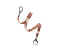 Earthing jumper 5~100pcs Bridge Connection Ground Wire 2.5 4 6mm2 Copper Clad Aluminum Span Cable Lead(Length 250mm,20 PIECES_4.0MM2)