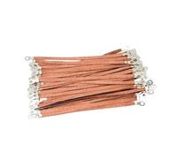 Earthing jumper Flange ground wire 4m2 flange electrostatic jumper braided tape connection(TYPE-A,S4xW8xD8x250mm)