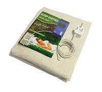 Earthing King Sized Fitted Sheet - Deep Mattress - UK Made - Double bed - 28cm Depth - Sleep Better By Grounding The Body. Inc Plug & Cable. Organic Cotton.