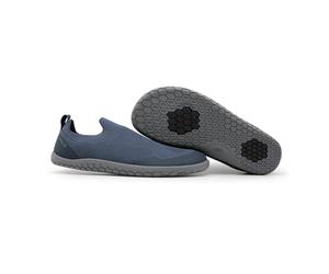 earthinglife Barefoot Grounding Shoes Slip On Wide Toe Box Conductive Flexible Outsole Zero Drop Connect to Earth More Energy Reduce Stress Enhancing Movement Better Sleep Pain Relief, Navy, 12 Wide