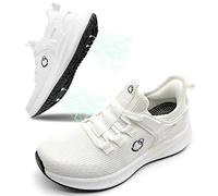 earthinglife Ground Shoes with Breathable mesh Upper. Unisex Conductive grounding Shoes White