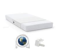 Earthinglife Grounding Bed Sheets with 5% silver fiber,Grounding Mat for Bed With Uk Plug,supplied complete with 5m Cable,90x265cm Earthing Half Sheet Fits All Bed for Better Sleep Reduce Pain