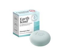 EarthKind, Tea Tree and Eucalyptus Shampoo Bar for Improved Scalp Health, Blue, 50 g (Pack of 1)