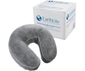 EARTHLITE Fitted Disposable Face Cradle Covers - Medical-Grade, Soft, Non-Sticking Massage Face Covers/Headrest Covers for Massage Tables & Massage Chairs