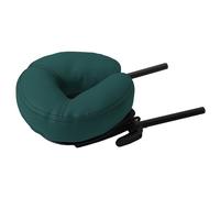 EarthLite Massage Table Face Cradle DELUXE ADJUSTABLE - Durable, Fully Adjustable Headrest Platform for massage chairs & tables, Teal