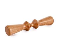 EARTHLITE Wooden Massage Roller - Deep Therapeutic Massage Tool Along the Spine & Trigger Point Release