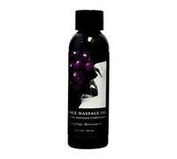 Earthly body Grape Edible Massage Oil - 2oz / 60ml