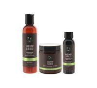 Earthly Body Holiday/Valentines Hemp Seed Massage in a Box - Naked in the Woods