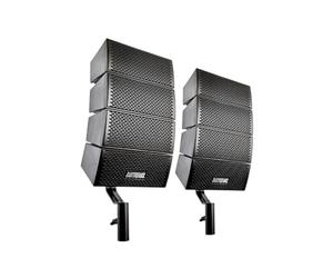 EARTHQUAKE Sound DJ-Array Gen2 4x4 Line Array Loudspeaker System, Set of 2, Black