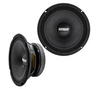 Earthquake Sound PR-EQ68 6.5-inch 8-Ohm Cloth Surround Speakers - Open Basket, 200 Watts Max (Pair)