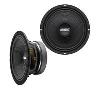 EARTHQUAKE Sound PR-EQ88 8-inch 8-Ohm Cloth Surround Speakers - Open Basket, 250 Watts Max (Pair)