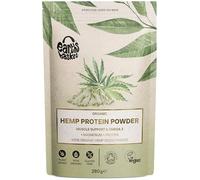 Earths Basket Organic Hemp Protein Powder 280g Natural - Unflavoured, Vegan - Gluten-Free - Plant-Based - High-Fibre - Rich in Omega 3 - Dairy-Free