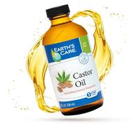 EARTH'S CARE - Castor Oil - 8 fl. oz. (236 ml)