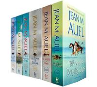 Earth's Children Series 6 Books Collection Set (The Clan of The Cave Bear, The Valley of Horses, The Mammoth Hunters, Plains of Passage, Shelters of Stone & The Land of Painted Caves)