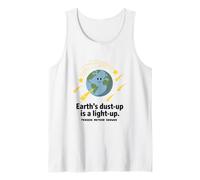 Earth's Dust-up Light-up Perseid Meteor Shower Space Puns Tank Top