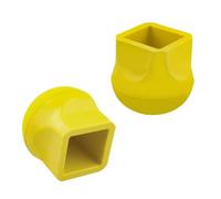 Earthtec Ladder Stabilizer Bumpers Pads Replacement for Werner Extension Ladder Stabilizer,Ladder Standoff Rubber End Caps, Ladder Standoff Protective Covers -2 Pack