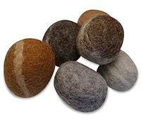 Earthtone Solutions Wool Cat Balls - Natural Handmade Felt Ball Toys for Indoor Cats and Kittens