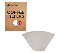 Earthtopia 3 Pack Reusable Cloth Coffee Filters | 100% Hemp | Eco-Friendly Pour Over Coffee Filter Bags | Permanent Filters (No. 2 or 102)