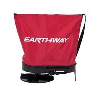 EarthWay 2750 11 KG Nylon Bag Seeder and Spreader with Comfortable Cross Shoulder Strap, Red with Accurate Placement