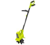 Earthwise Power Tools by ALM TC70020IT 20-Volt 7.5-Inch Cordless Electric Garden Tiller Cultivator, (2AH Battery & Fast Charger Included), Green