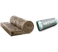 EARTHWOOL 9 x Insulation Loft Rolls Knauf 200mm Thickness, 6.84m2 Per Roll Combi Cut 61.56m2 Area Covered Deliveries to Mainland UK ONLY