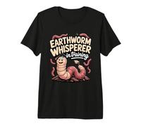 Earthworm Whisperer in Training Worm Farming Premium T-Shirt